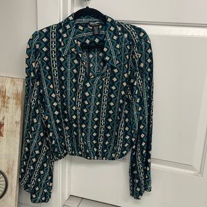 Wrangler Retro cropped size medium